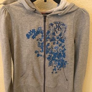 DKNY Active Grey Hoodie NWT